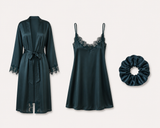 Ensemble Satin 3 Pièces Élégance