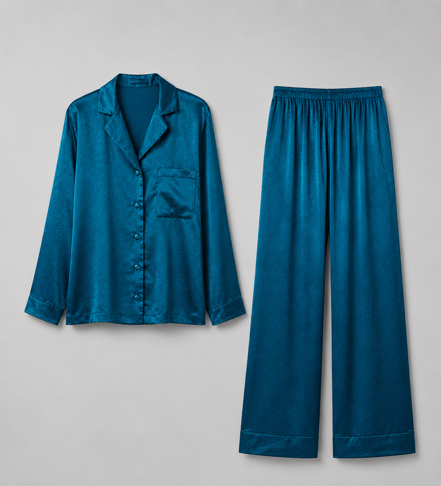 Ensemble Satin 2 Pièces Élégance Classique