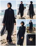 Burkini 3 Pièces avec Kimono