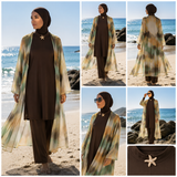 Burkini 3 Pièces avec Kimono