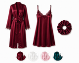 Ensemble Satin 3 Pièces Élégance