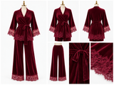 Ensemble Pyjama Velours 2 Pièces