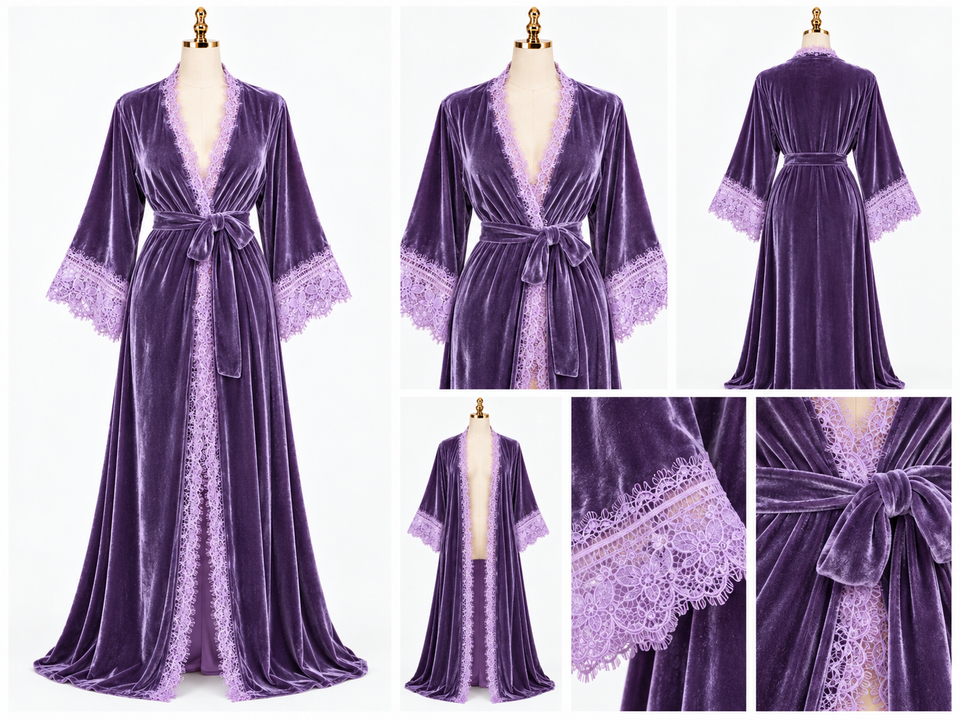Peignoir de Luxe en Velours