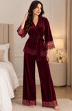 Ensemble Pyjama Velours 2 Pièces