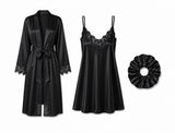 Ensemble Satin 3 Pièces Élégance